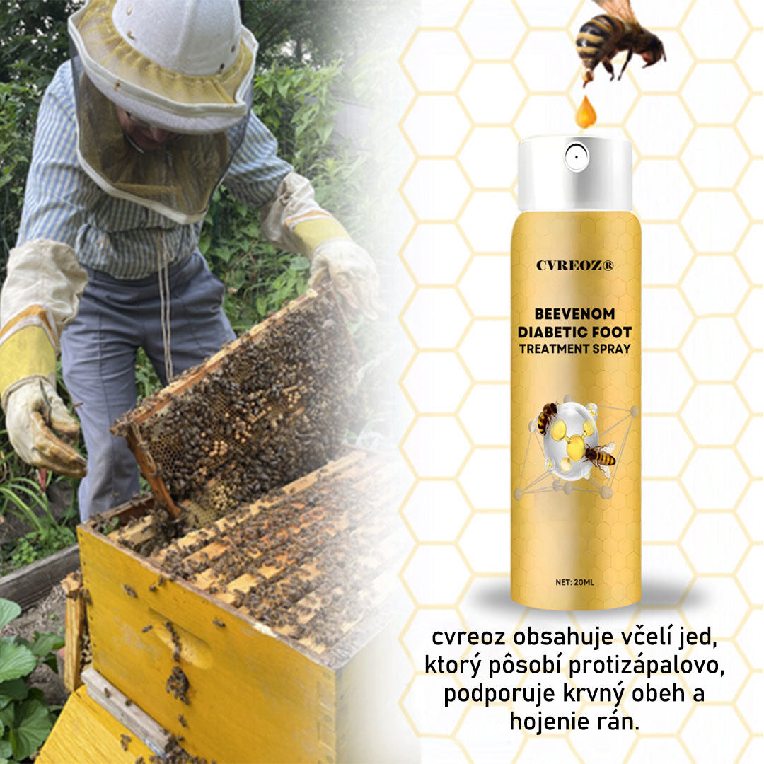 CVREOZ® Bee Venom Sprej na liečbu diabetickej nohy 🔥 Akcia na obmedzený čas – 60 % zľava 🔥🔥