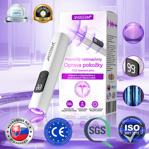 𝐉𝐚𝐬𝐬𝐞𝐞𝐦® Pokročilé neinvazívne CO₂ laserové pero na opravu pokožky 💕 (Jemne odstraňuje bradavice, materské znamienka, starecké škvrny a kožné výrastky – bez bolesti, bez starostí!) 💕