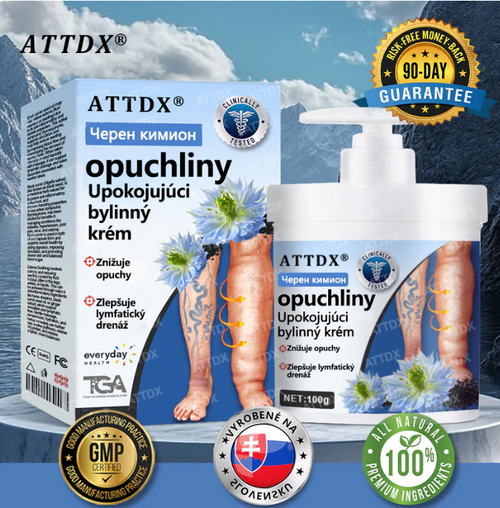 💧💧ATTDX® Bylinný krém na úľavu od opuchov s čiernou rascou💧💧💧💧