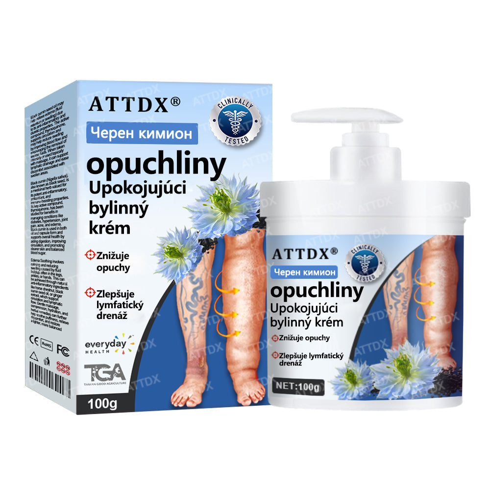 💧💧ATTDX® Bylinný krém na úľavu od opuchov s čiernou rascou💧💧💧💧