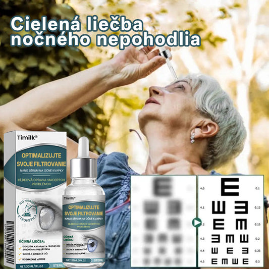 💧👁️Očné kvapky Timilk® OptiFusion Nano sérum！💧
