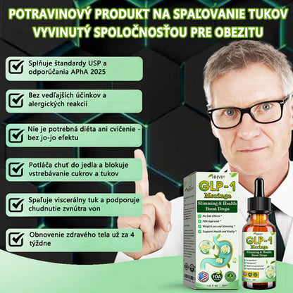 TLOPA® GLP-1 kvapky na chudnutie a podporu zdravia | Potravinársky spaľovač tukov (Vyvinutý Spoločnosťou pre obezitu)