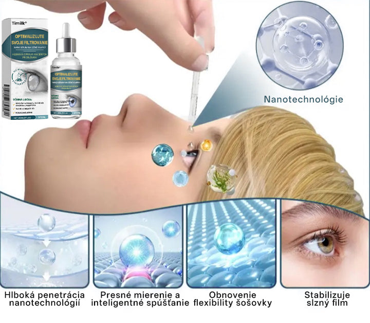 💧👁️Očné kvapky Timilk® OptiFusion Nano sérum！💧💧💧