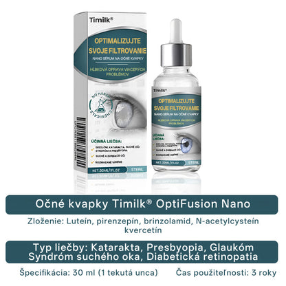💧👁️Očné kvapky Timilk® OptiFusion Nano sérum！💧💧💧